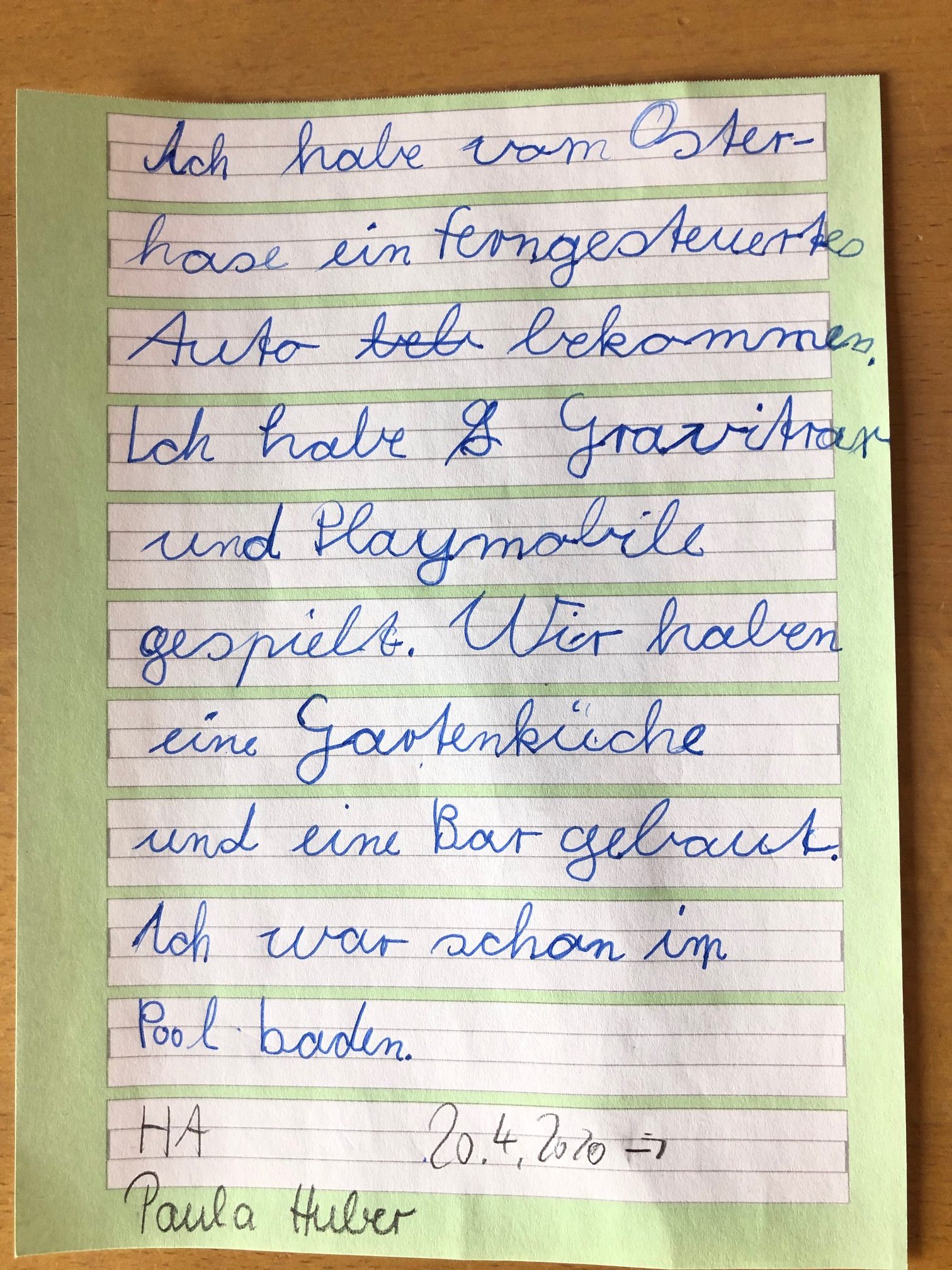 Geschichten 1/2a - Grundschule Pähl